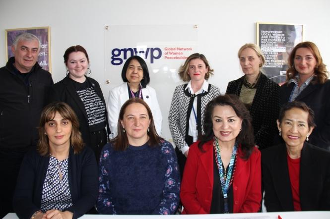 ნიუ იორკში ქალთა საინფორმაციო ცენტრის წევრები GNWP წარმომადგენლებთან შეხვედრა გამართა